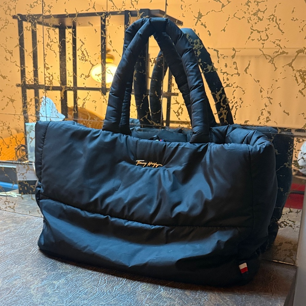Tommy Hilfiger Black Tote Bag